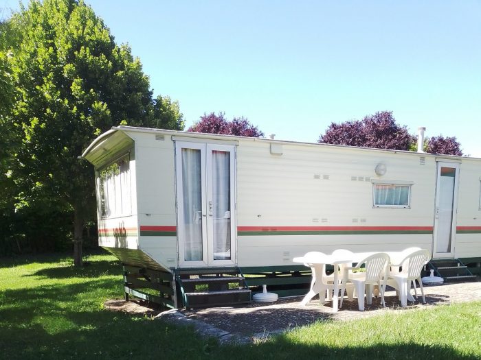 mobilhome spacieux.